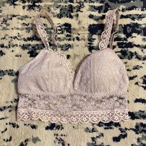 Light pink bralette